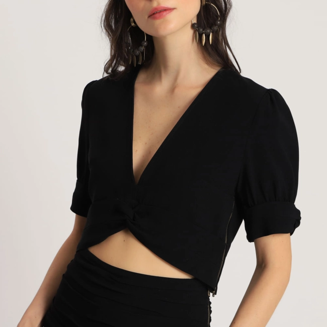 Blusa Crepe Maya (ref ba16)