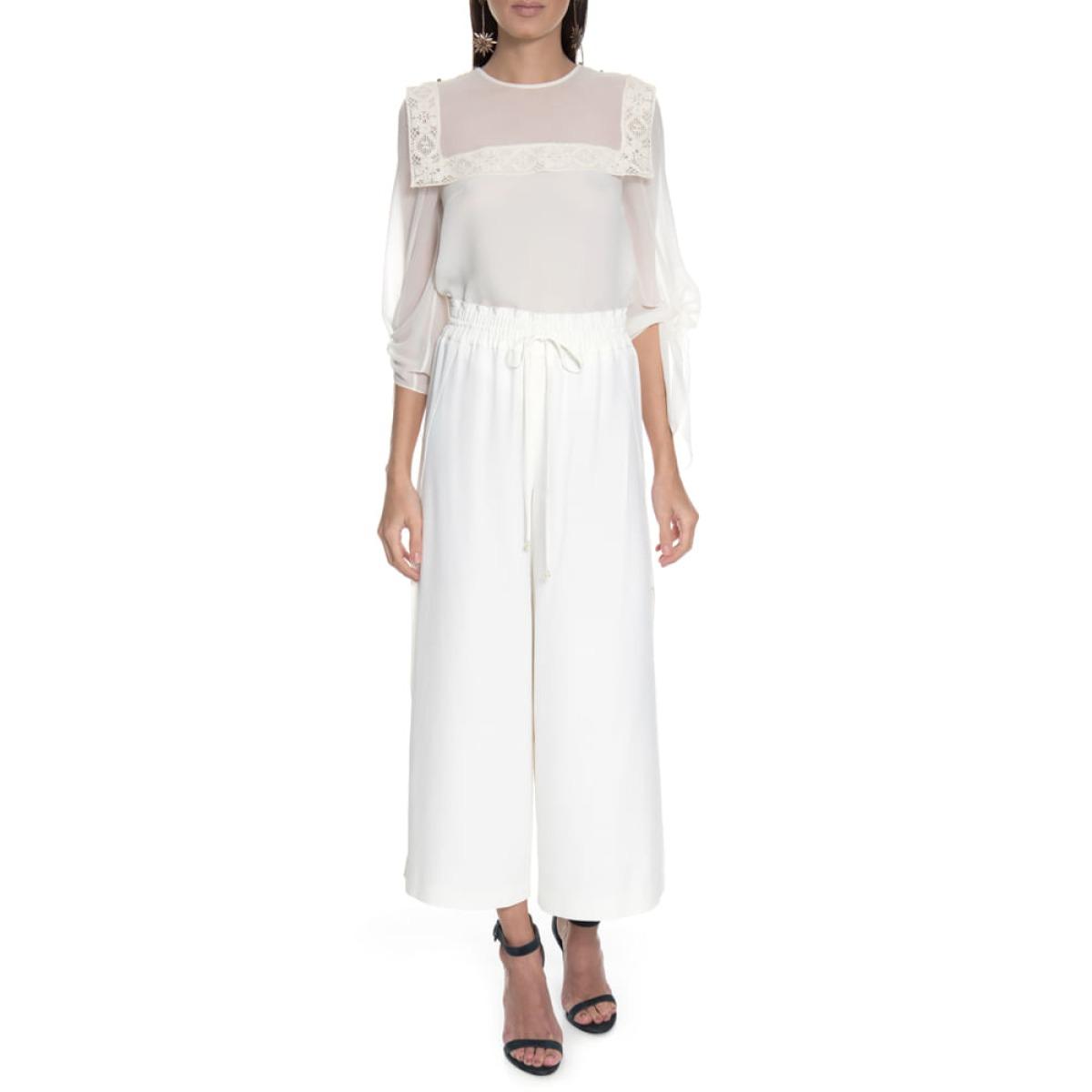 Blusa Gisa - Off White / Off White/42