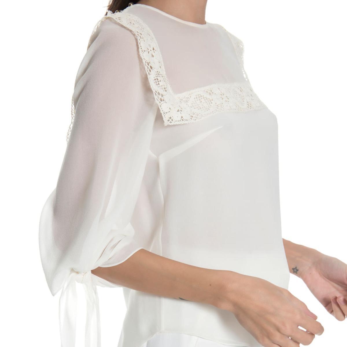Blusa Gisa - Off White / Off White/42