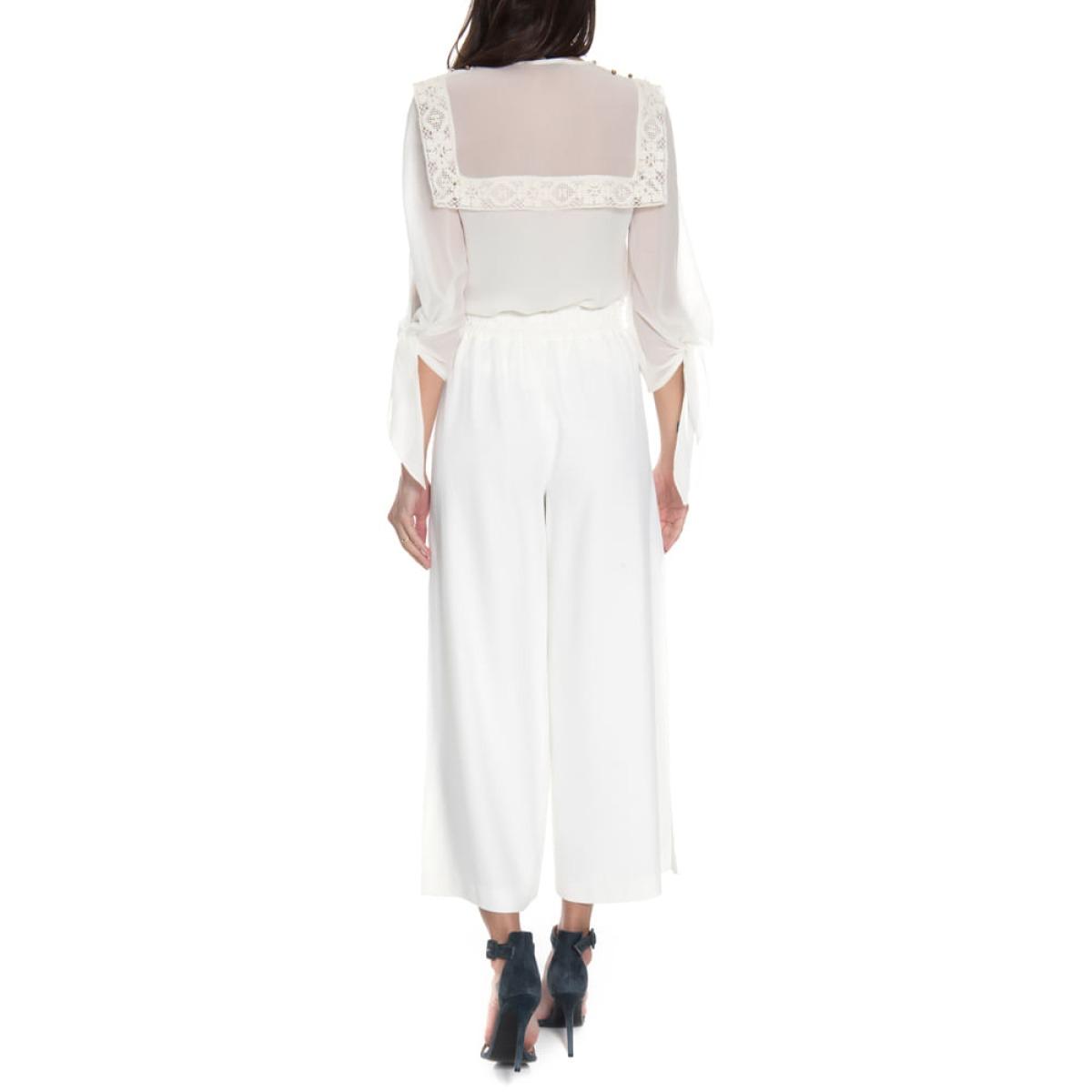 Blusa Gisa - Off White / Off White/42