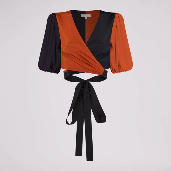 Blusa Jersey Lina Bruma (ref a2d3)