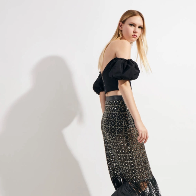 Blusa Tafetá Welch Winnie (ref 37b0)