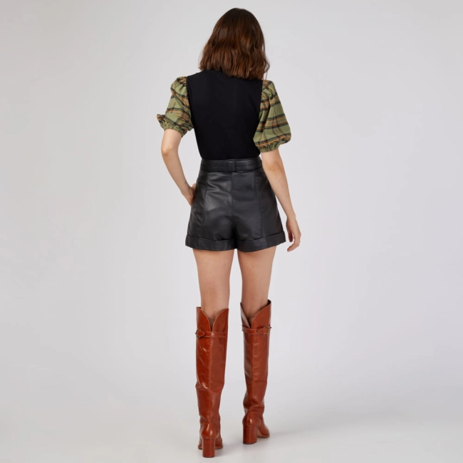 Blusa Xadrez Amarilis (ref 313f)