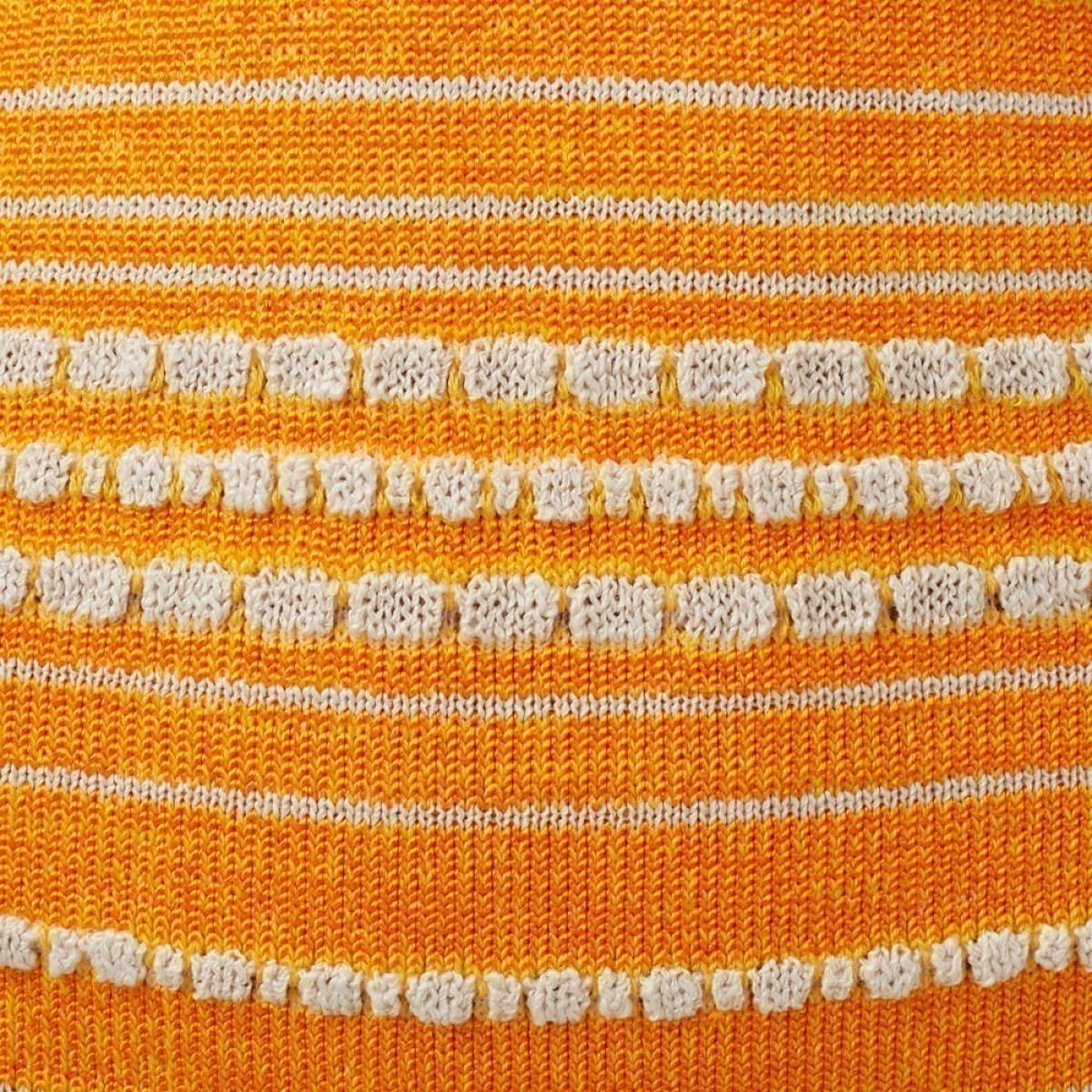 Body Jacquard Semi - Laranja/P