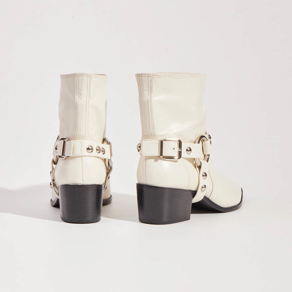 Bota Couro Fivela Roy