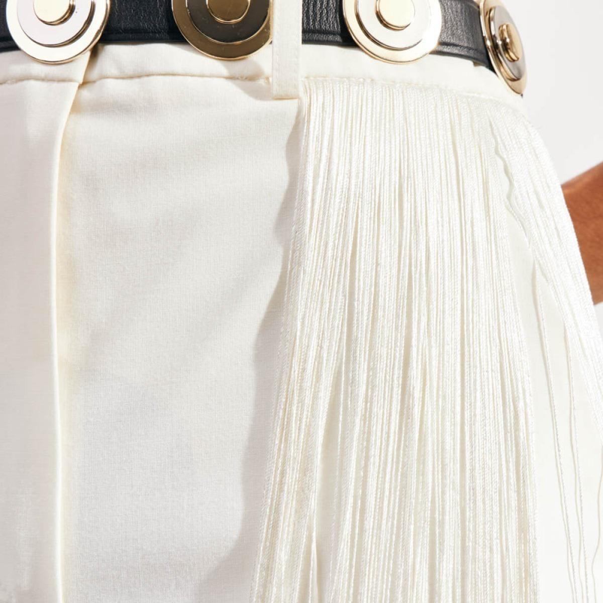 Calça Alfaiataria Bob Bella - Branco/36 Calça Alfaiataria Bob Bella - Branco/36
