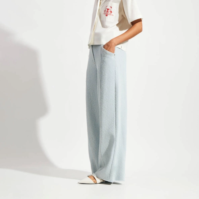 Calça Bouclé Denim Kelsey (ref b067)