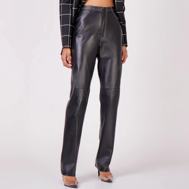 Calça Couro Joan (ref 05d6)