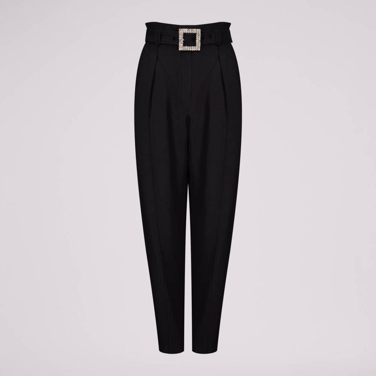 Calça Crepe Cristal Giorgia - Preto/40 Calça Crepe Cristal Giorgia - Preto/40