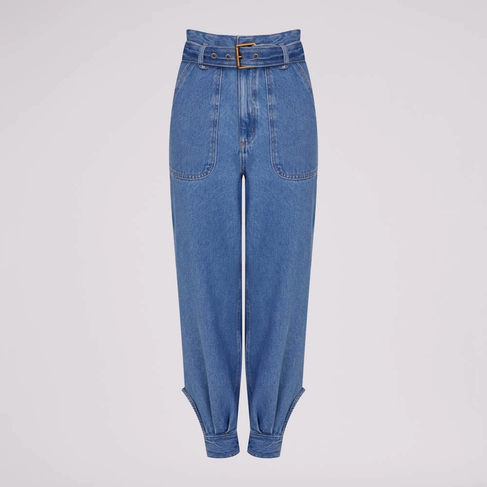 Calça Jeans Freddie - Azul Indigo Medio/34
