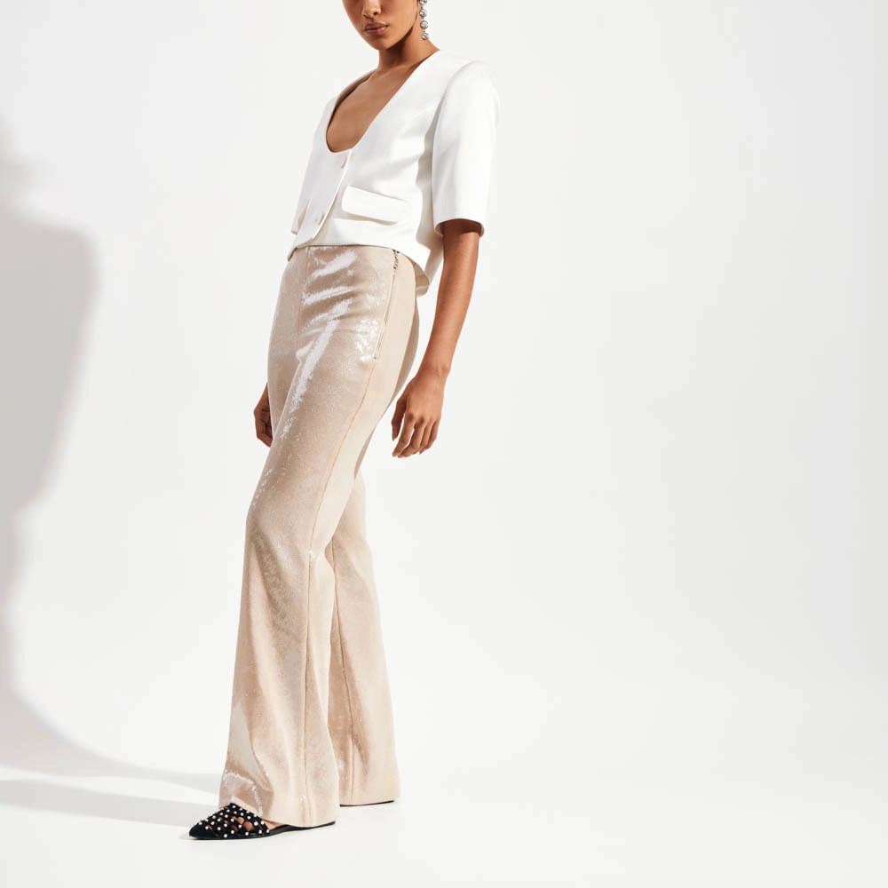 Calça Paetê Pérola Jessie