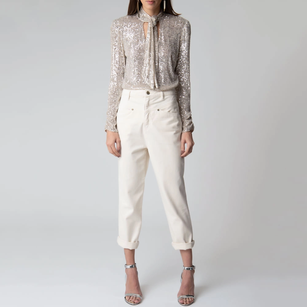 Calça White Jeans Bia