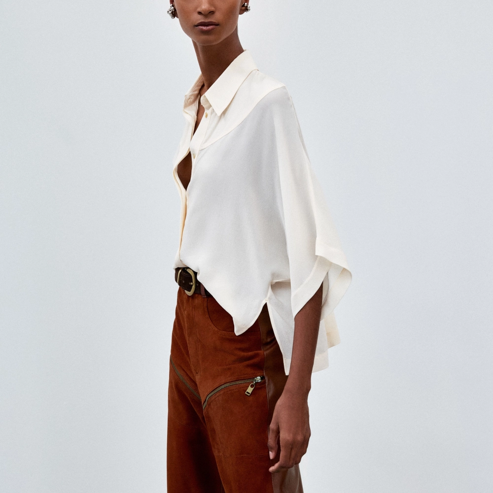 Camisa Crepe de Seda Eliza