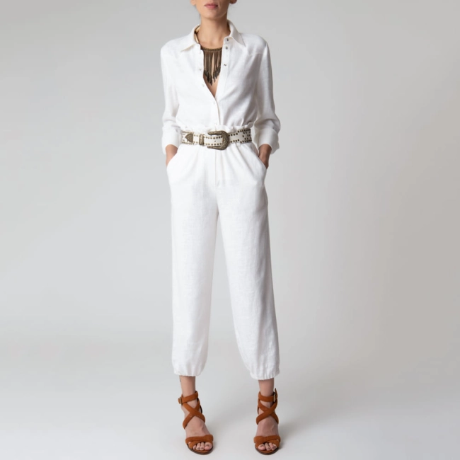 Camisa Linho Rustico Aime