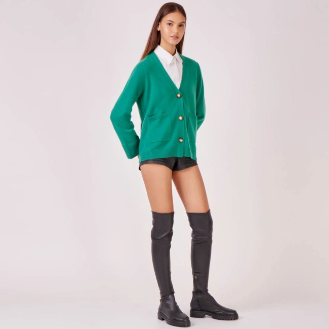 Cardigan Cashmere Georgia (ref e4ae)