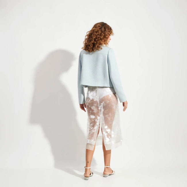 Casaco Bouclé Denim Kimber (ref 21d0)