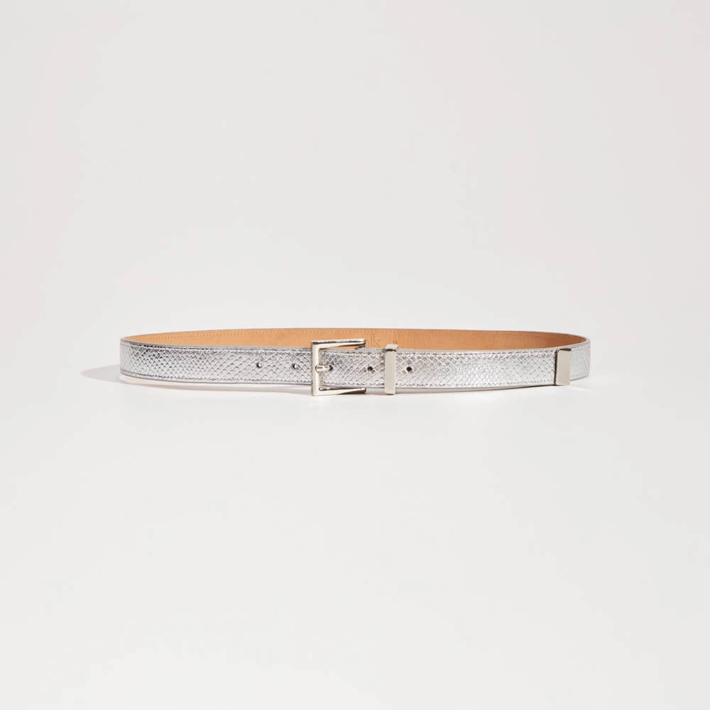 Cinto Couro Metal Val