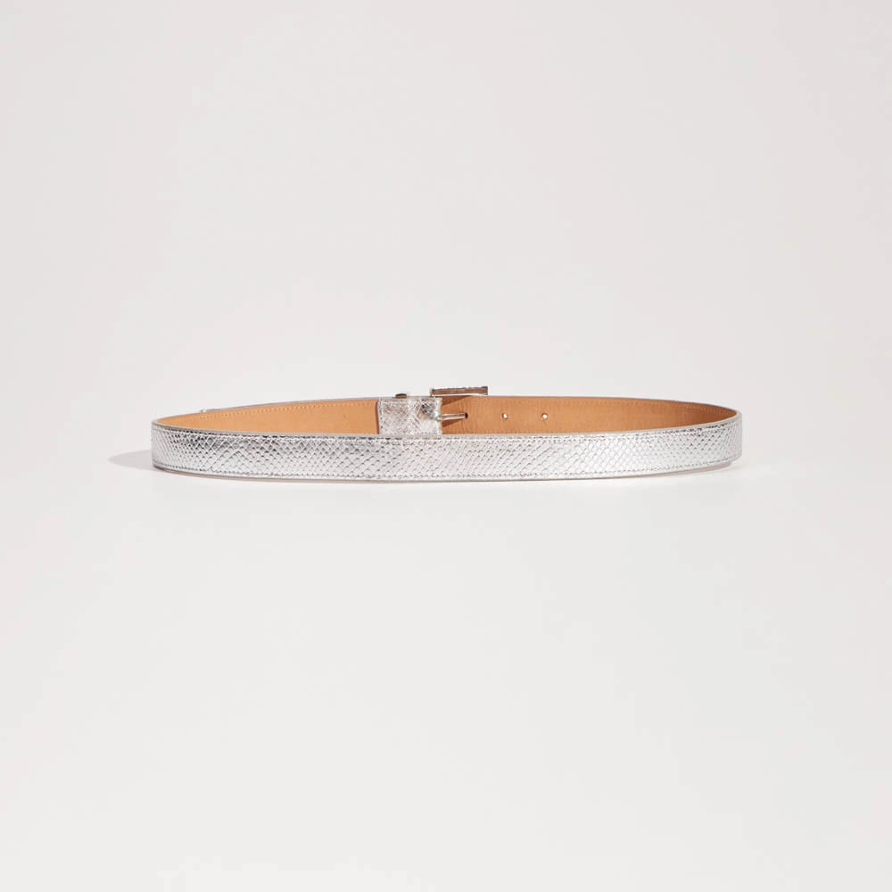 Cinto Couro Metal Val