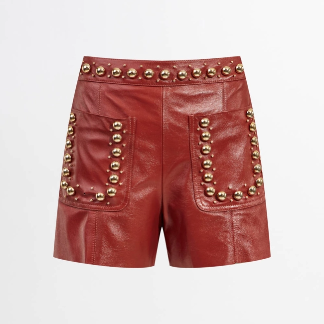 Hot Pants Couro Raquel