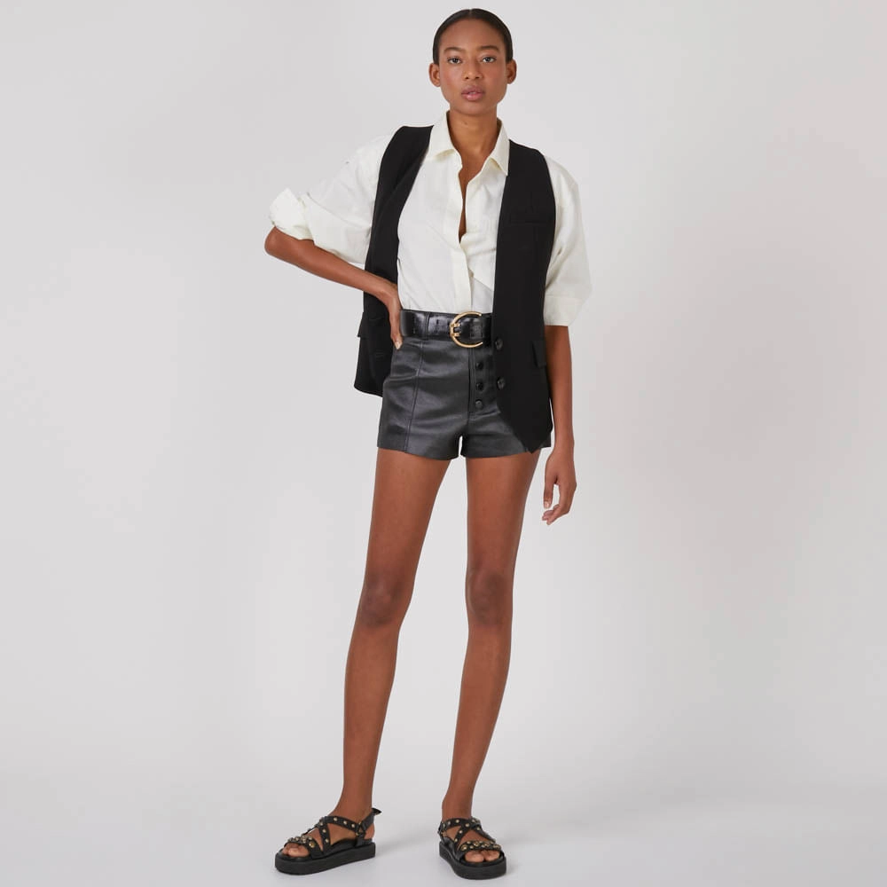 Hot Pantsde Couro Brooke