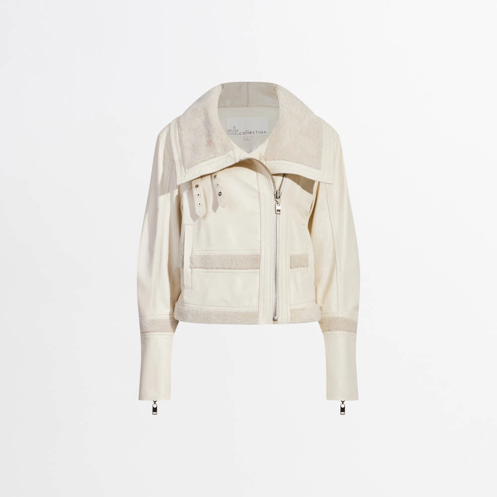 Jaqueta Couro Gamulan Eva - Off White/38