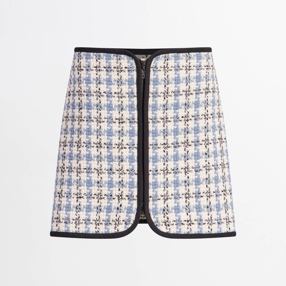 Saia Bouclé Chess Violet