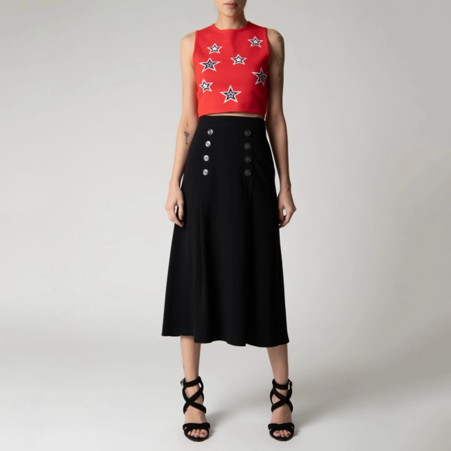 Saia Crepe Sal Simaria