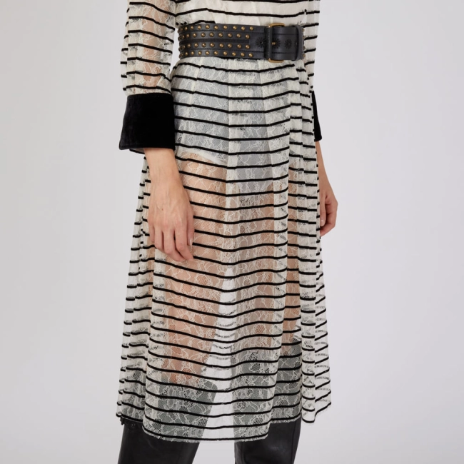 Saia de Renda Fabi - Off White/40