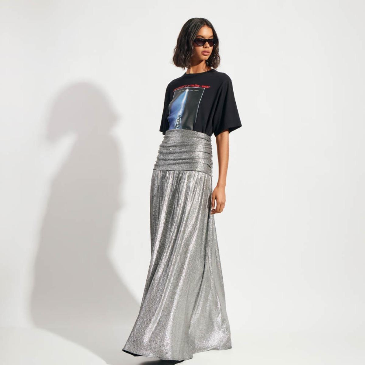 Saia Jersey Lunar Laila - Prata/36