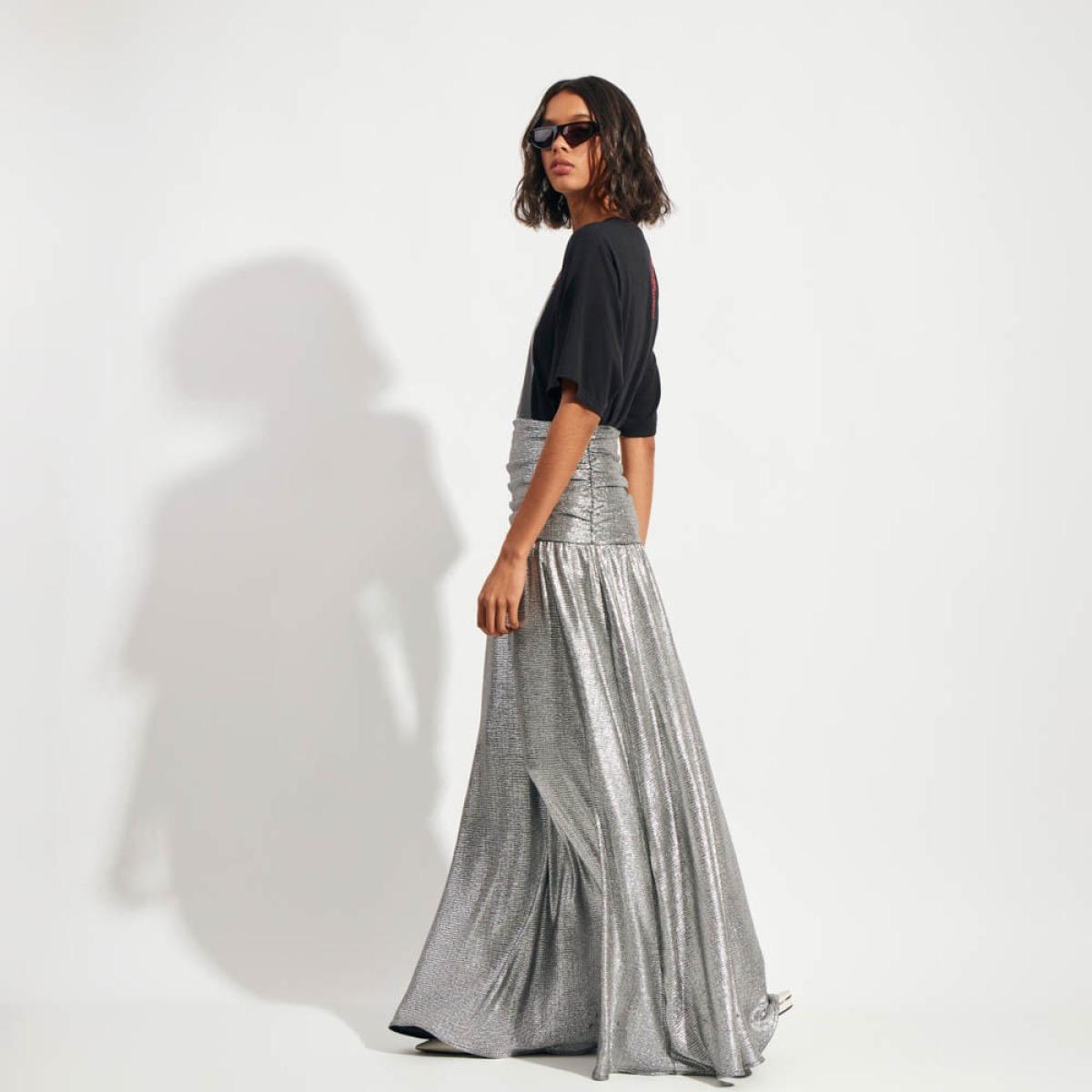 Saia Jersey Lunar Laila - Prata/36