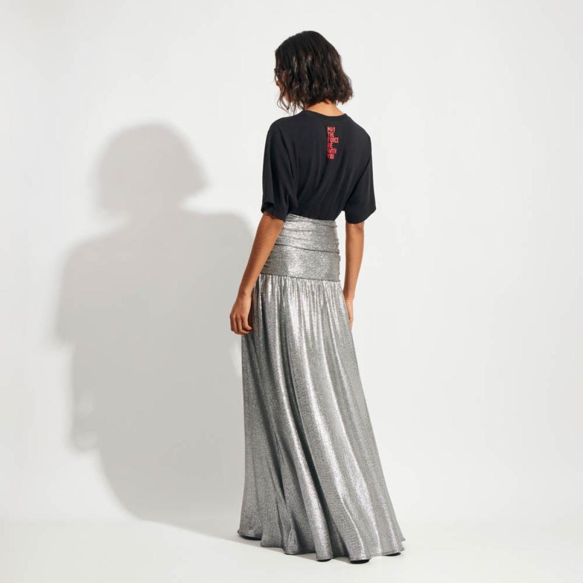 Saia Jersey Lunar Laila - Prata/36