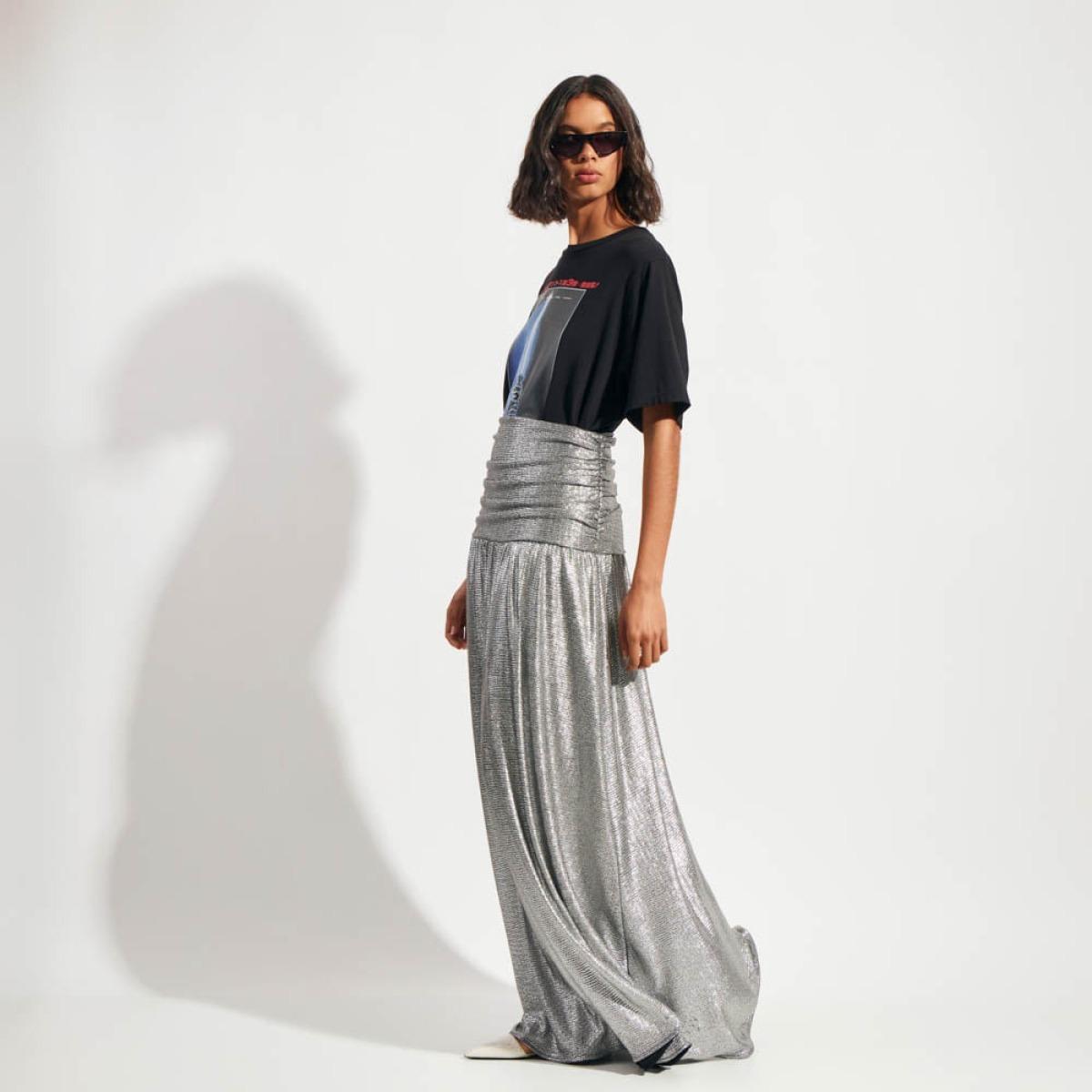 Saia Jersey Lunar Laila - Prata/36