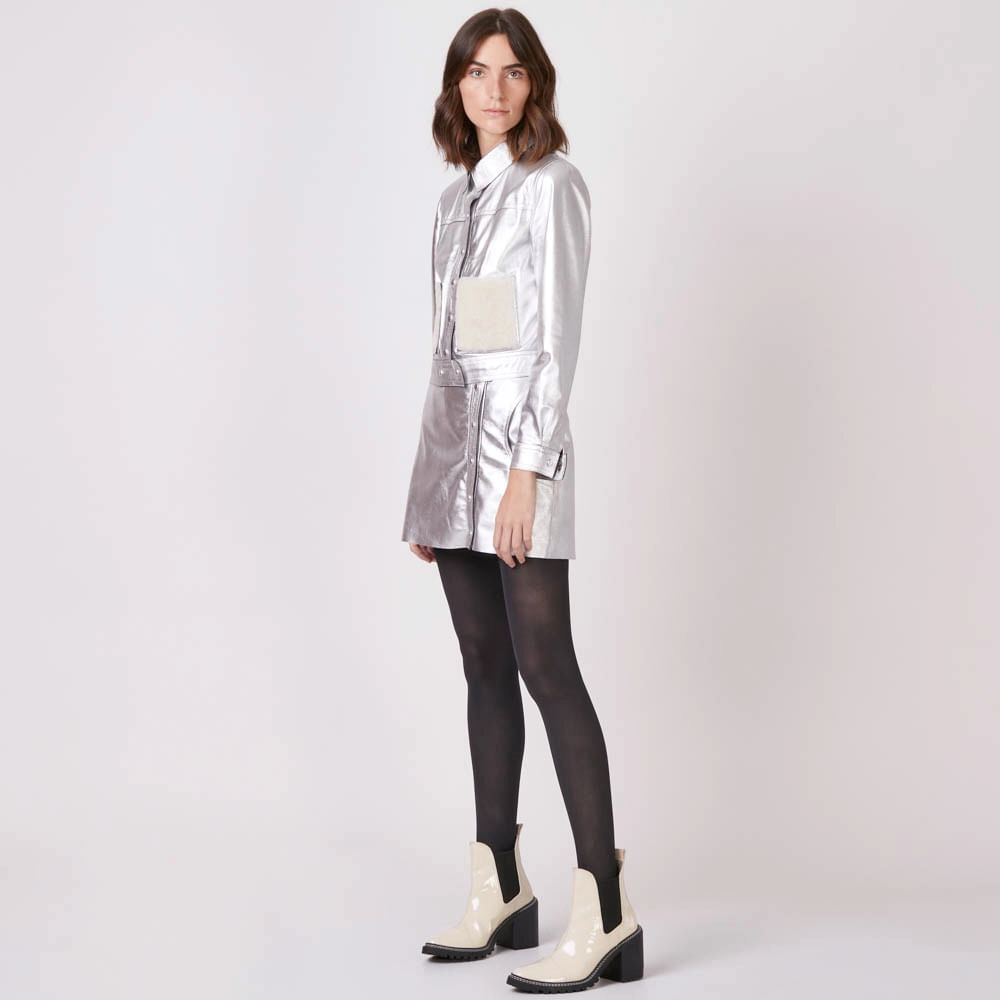 Saia Shorts Metalico Ava