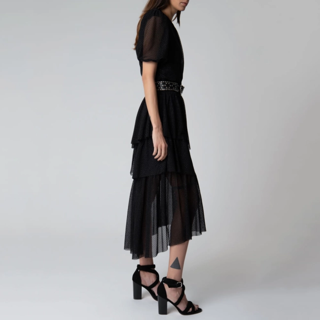 Saia Tule Pois Orvalho Louise