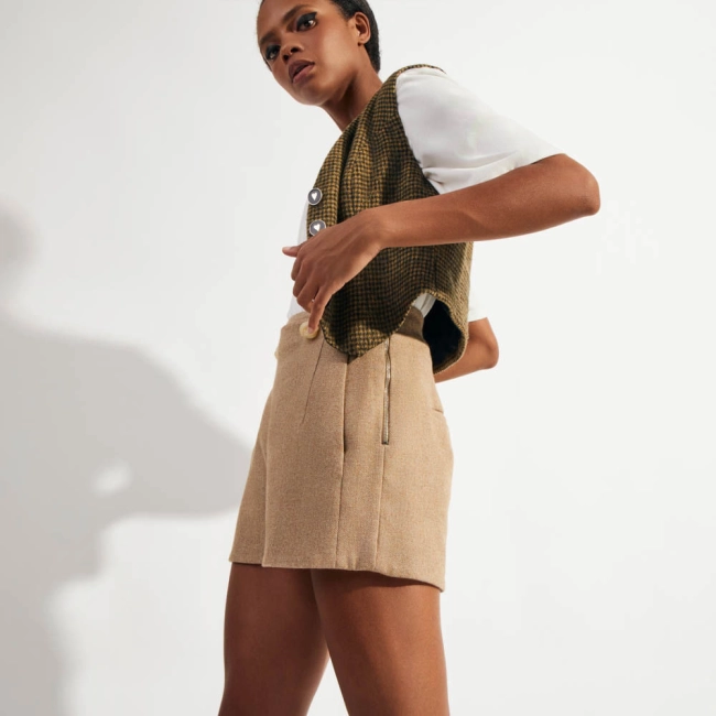 Shorts Alfaiataria Wool Joana