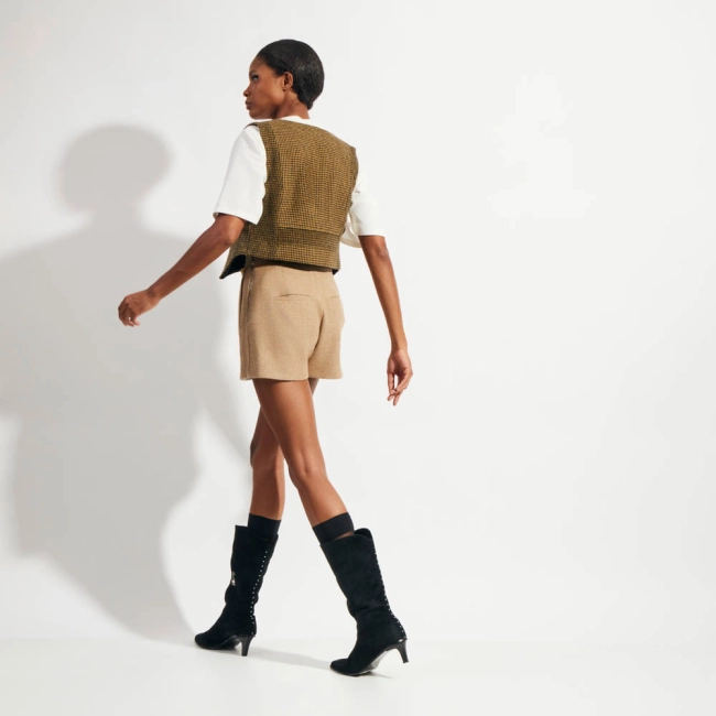 Shorts Alfaiataria Wool Joana