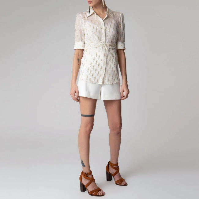 Shorts Crepe New East Georgia