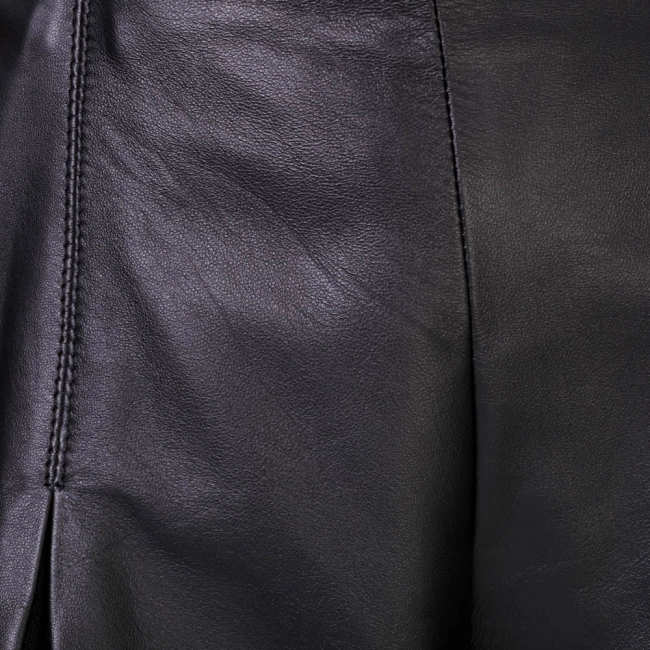 Shorts de Couro Julie - Preto/36