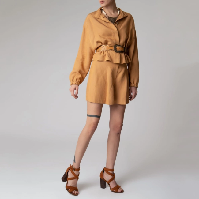 Shorts Linho Deserto Helena