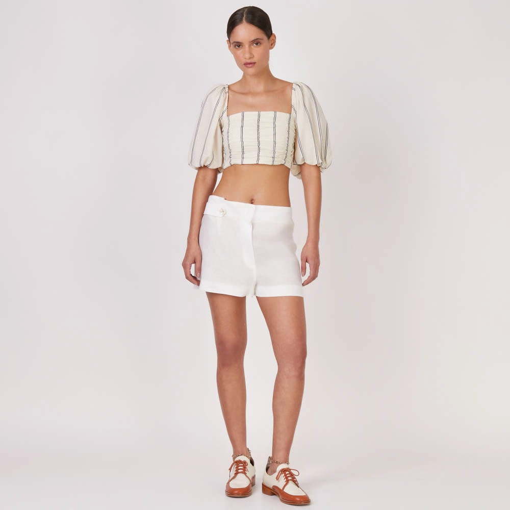 Shorts Linho Marble Davi