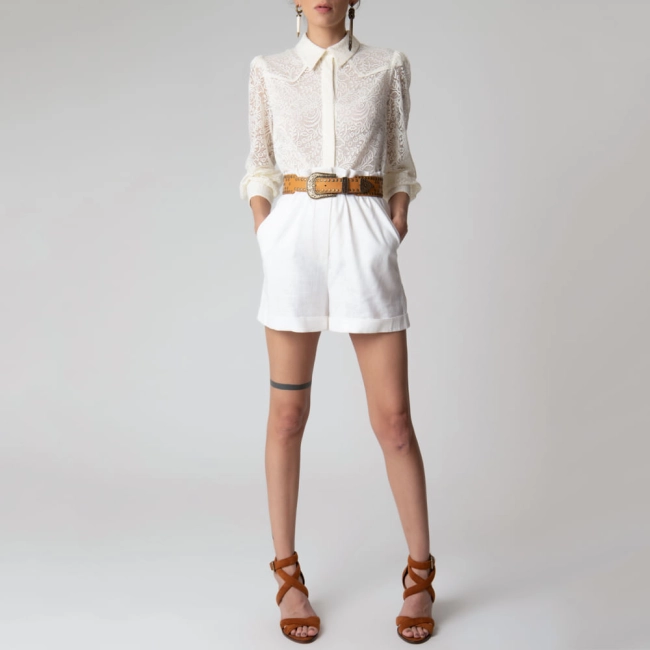 Shorts Linho Rústico Arthur