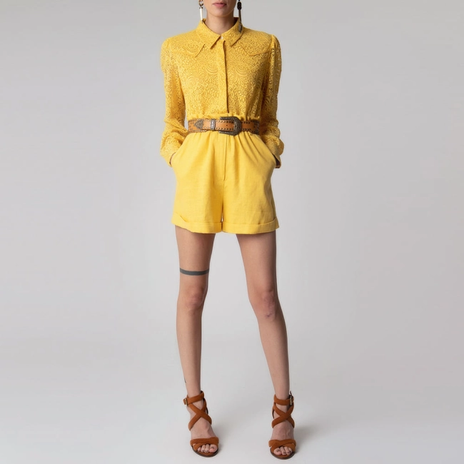 Shorts Linho Rústico Arthur