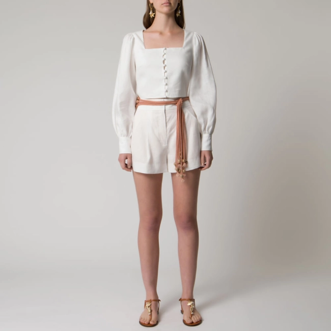 Shorts Linho Wash Mia