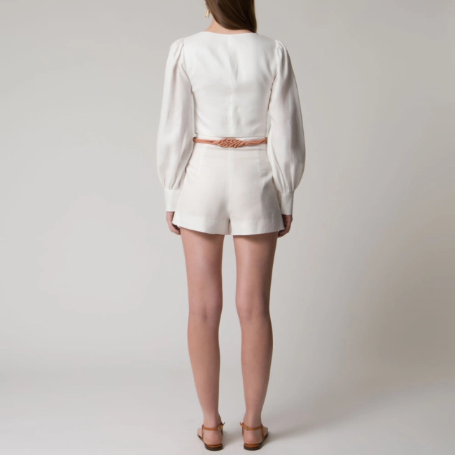 Shorts Linho Wash Mia