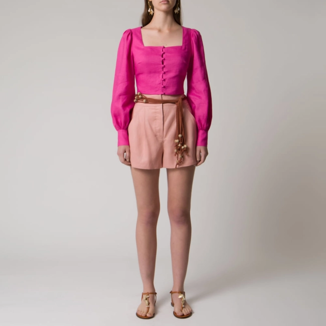 Shorts Linho Wash Mia