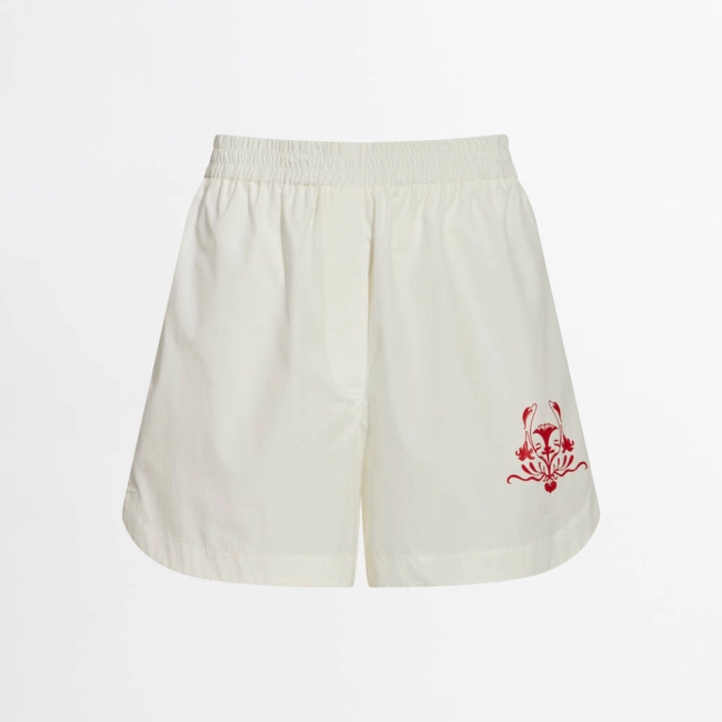 Shorts Tricoline Flat Polly