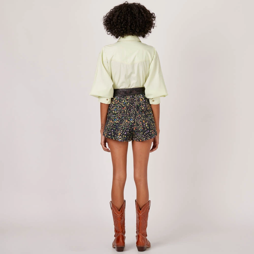 Shorts Tricoline Psyco Meg