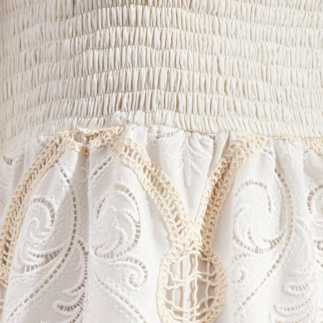 Vestido Bordado Sand Mary