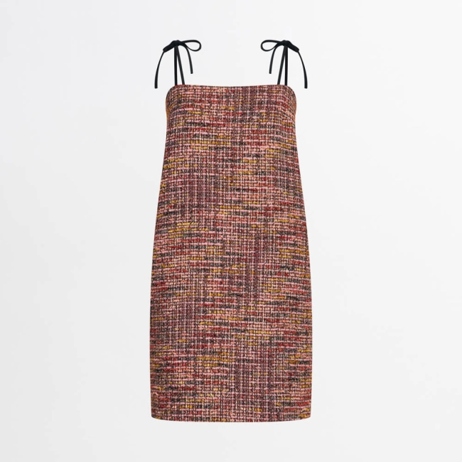 Vestido Bouclé Solaris Hazel