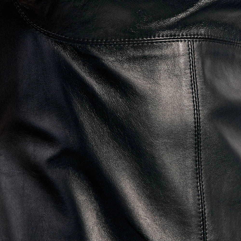 Vestido Couro Tilly - Preto/34